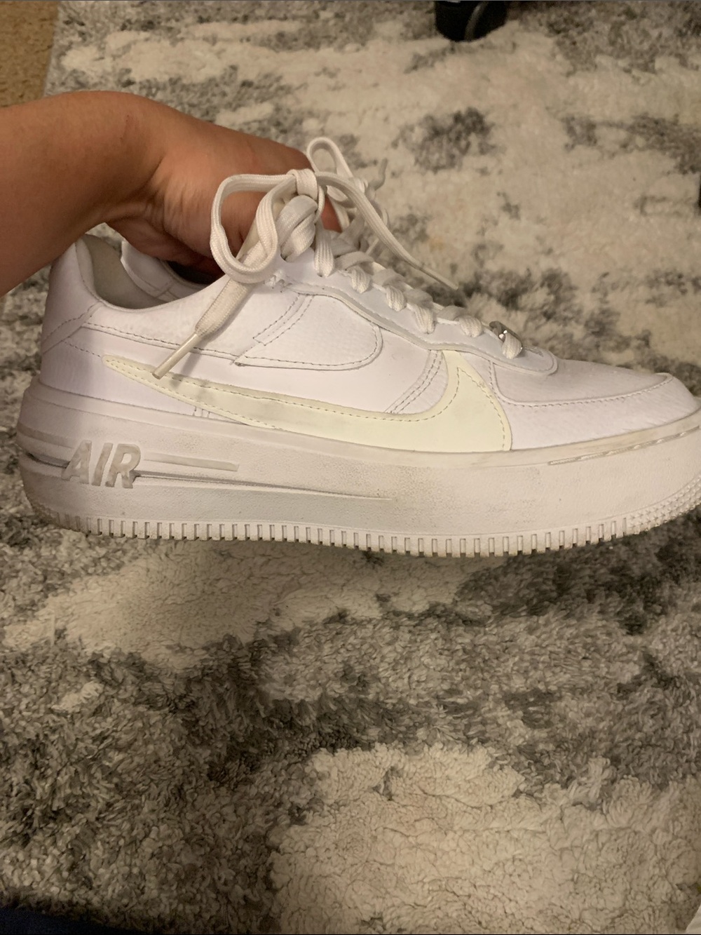 Nike Women’s White Low-Top Platform Sneaker